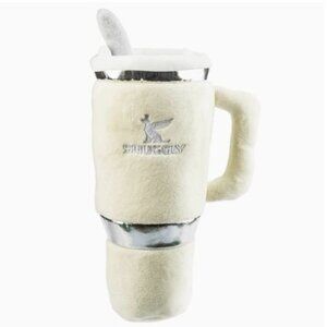 STANLEY CUP IVORY DOG TOY